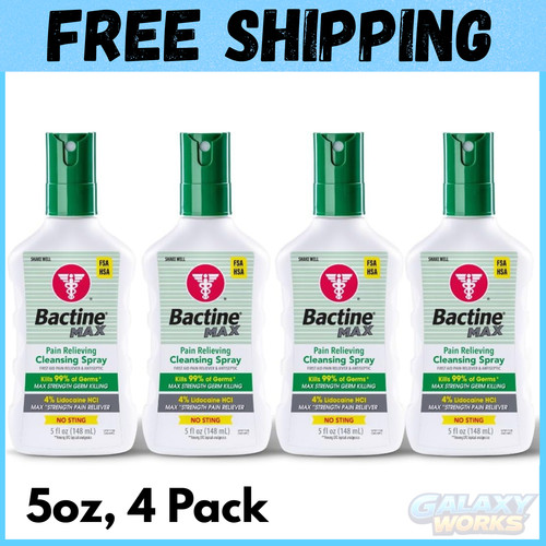 Bactine max pain - pain, relieving