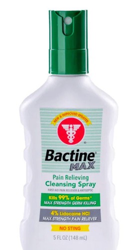 Bactine max spray - bactine,