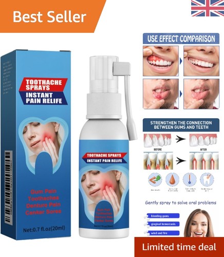 Instant relief dental - relief, spray